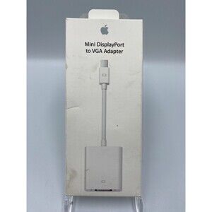 Apple Mini DisplayPort (Thunderbolt 2) to VGA Adapter MB572Z/B Genuine a1307